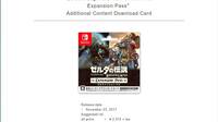 Zelda: Breath of the Wild podra recibir su segunda expansin el 23 de noviembre