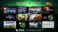 Sigue aqu en directo el Inside Xbox X018 a partir de las 22:00