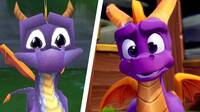Comparan las intros y dragones de Spyro Reignited Trilogy con los originales
