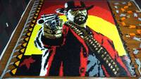 Usan ms de 29.000 piezas de domin en un homenaje a Read Dead Redemption 2