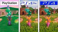 Comparan los gráficos originales y de Spyro Reignited Trilogy en PSX, PS4 y PS4 Pro