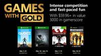 Anunciados los Juegos con Gold de diciembre de 2018