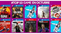 Estos han sido los videojuegos más vendidos en GAME en octubre de 2018