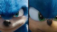 Película de Sonic: Comparan el aspecto y la apariencia final de Sonic tras su rediseño