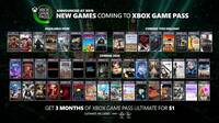 Xbox Game Pass: Anunciados ms de 50 nuevos juegos, varios disponibles hoy mismo