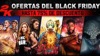 2K anuncia su Black Friday: rebajas de hasta el 75% en sus videojuegos en PS4 y Xbox One