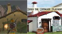 Un padre construye una espectacular casa de juegos inspirada en Zelda: Breath of the Wild