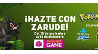 GAME nos invita a capturar a Zarude en Pokmon Espada y Escudo