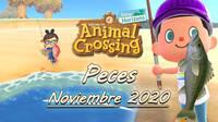Animal Crossing New Horizons: todos los Peces que llegan en noviembre 2020