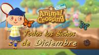 Animal Crossing New Horizons: todos los Bichos que llegan en diciembre 2020