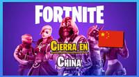 Fortnite dice adis a China; el juego ya no est disponible en el pas asitico
