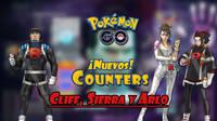 Pokémon GO: Cliff, Sierra y Arlo renuevan sus equipos Pokémon - Mejores counters