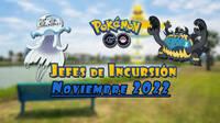 Pokmon GO: Todos los jefes de incursin de noviembre 2022 (nivel 1, 3, 5 y Mega)