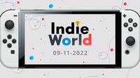 Nintendo retransmitirá un Indie World el miércoles 9 de noviembre a las 18:00 (hora española)