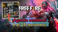 FREE FIRE | Agenda semanal del 9 al 15 de noviembre: Patito de Lluvia y Ruleta M�gica