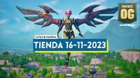 Tienda de objetos de Fortnite para hoy jueves 16 de noviembre de 2023