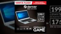 Consigue el portátil Denver NBD-14115ES de oferta en GAME por sólo 199,99 euros