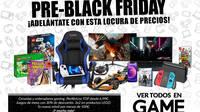 GAME España anuncia numerosas ofertas como anticipo al Black Friday