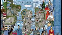 Rockstar desvela los mapas digitales de GTA 3, Vice City y San Andreas