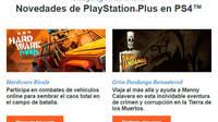 Grim Fandango Remastered y Hardware Rivals ser�n los juegos de PS Plus para enero en PlayStation 4