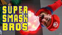 Especialistas de cine interpretan Super Smash Bros. en el mundo real
