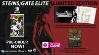 GAME presenta la exclusiva Steins;Gate Elite Limited Edition