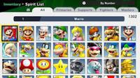 Muestran los 1302 espíritus de Super Smash Bros. Ultimate