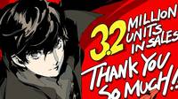 Persona 5 alcanza los 3,2 millones de copias vendidas; Persona 5 Royal supera las 400.000