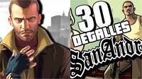 GTA 4 y GTA San Andreas: Estos son sus 30 detalles alucinantes