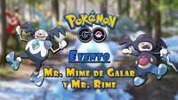 Pokémon GO anuncia evento con Mr. Mime de Galar y Mr. Rime; fecha y detalles