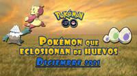 Pokémon GO: Qué Pokémon aparecen en huevos de 2, 5, 7, 10 y 12 km (diciembre 2021)