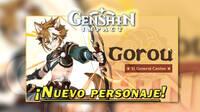 Genshin Impact presenta a Gorou: Tráiler, habilidades y fecha de lanzamiento