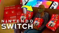 Una abuela recibe seis Switch OLED, intenta devolverlas y la tienda se las acaba regalando
