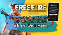 Este código para Free Fire te permite obtener una skin para la MP40 en Año Nuevo