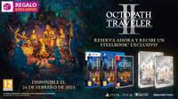 Reserva Octopath Traveler 2 en GAME y llévate una caja metálica exclusiva del juego