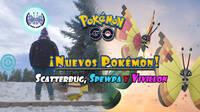 Pokémon GO: Scatterbug, Spewpa y Vivillon debutan hoy | żCómo conseguirlos?