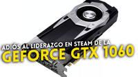El PC promedio de Steam en noviembre: La GTX 1060 ya no es la gráfica más popular