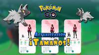 Pokmon GO se actualiza para recibir tamaos XXS y XXL de los Pokmon
