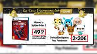 �No te pierdas las 12 campanadas! Hoy, Marvel's Spider-Man 2 por 49,99� o 2 Pop Pok�mon por 20�