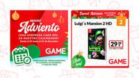 Vuelve el especial de Adviento de GAME con sorpresas cada día: hoy, oferta en Luigi's Mansion 2 HD