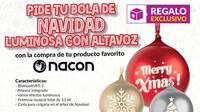 Consigue un altavoz Bluetooth con forma de bola de Navidad al comprar juegos y accesorios Nacon en GAME