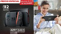 GAME rebaja Nintendo Switch 2 a 429,99 euros durante dos d�as y a�ade un regalo exclusivo