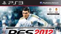 Se muestra la portada de Pro Evolution Soccer 2012