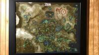 Un jugador convierte su progreso de Zelda: Breath of the Wild en un cuadro