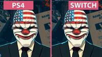 Comparan tcnicamente PayDay 2 en Switch y PlayStation 4