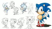 Sonic nació como un personaje humano