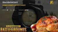 Un jugador de PUBG se reta a comer solo pollo y solo al ganar en el juego