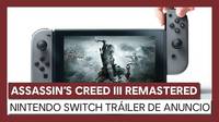 Assassin's Creed III Remastered llegará el 21 de mayo a Nintendo Switch
