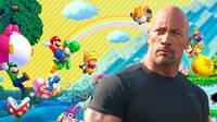 El actor Dwayne 'The Rock' Johnson felicita a Reggie Fils-Aime por su carrera