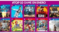 Estos han sido los videojuegos ms vendidos en GAME en enero de 2019